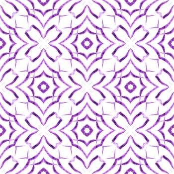 Arabesque hand drawn design. Purple mind-blowing boho chic summer design. Textile ready ideal print, swimwear fabric, wallpaper, wrapping. Oriental arabesque hand drawn border.
