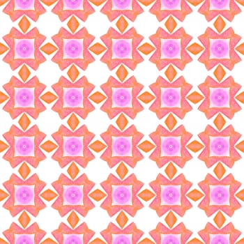 Arabesque hand drawn design. Orange adorable boho chic summer design. Textile ready bizarre print, swimwear fabric, wallpaper, wrapping. Oriental arabesque hand drawn border.