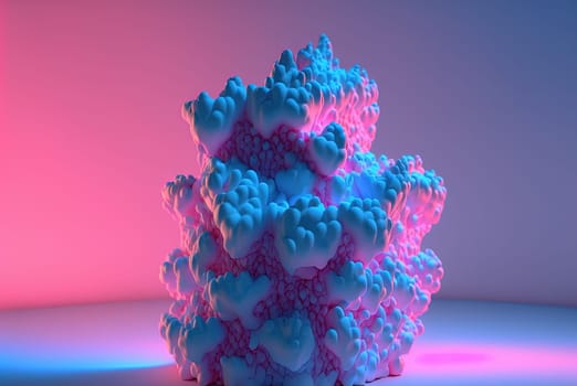 A box of popcorn. Movie theater themed popcorn package. Generative AI