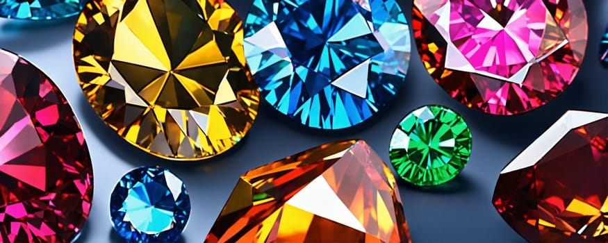 Diamond stones. selective focus. fashion Generative AI,