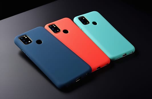 Silicone smartphone cases. Colorful anti-nuclear phone cases.