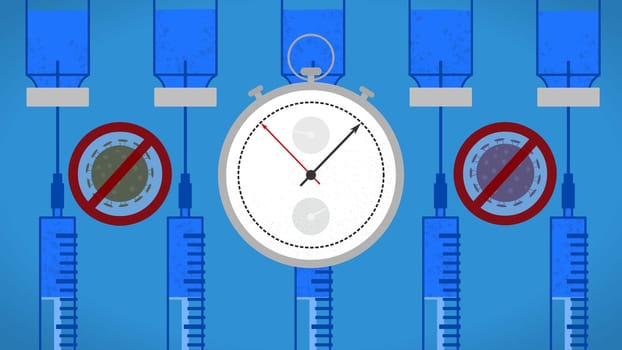 Countdown to the manufacture and distribution of the coronavirus vaccine against the clock.