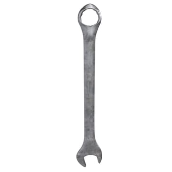Wrench isolated on white background. High quality 3d illustration