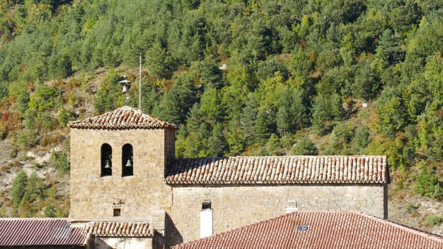 Small church in a village of Yesa in Navarre