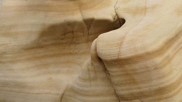 Detail of a limestone erosion