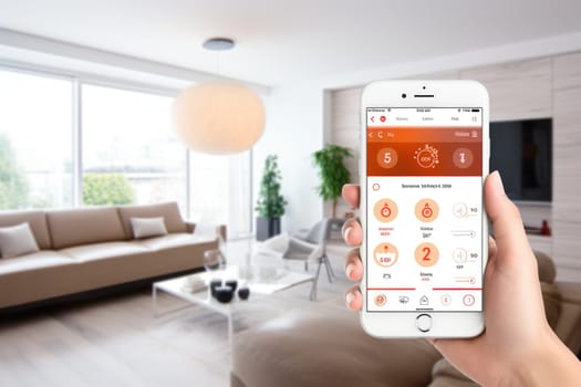 Smart home solutions, remote control via mobile devices and energy optimization. Generative AI.