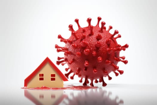 Outbreak control corona virus 2024. Generative AI.