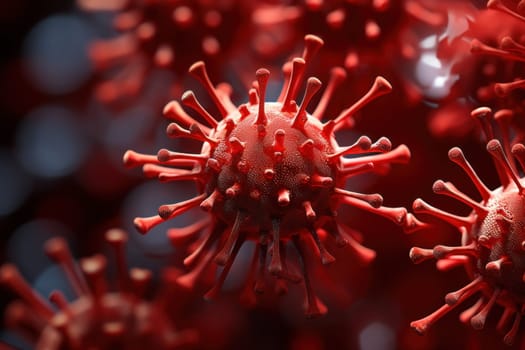 Outbreak control corona virus 2024. Generative AI.