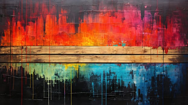 abstract color rainbow background LGBTQIA, ai