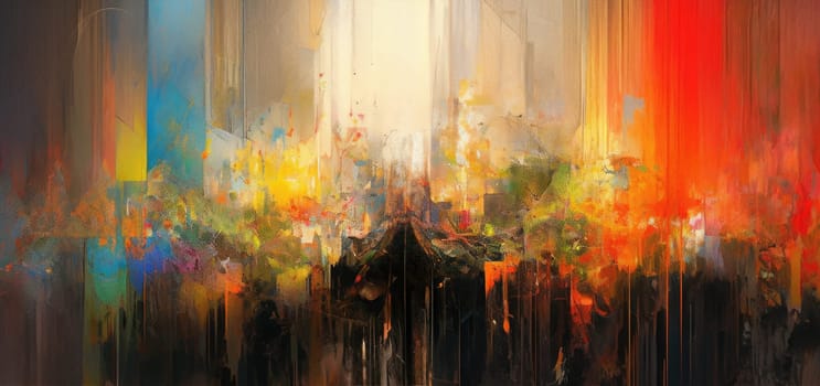 abstract color rainbow background LGBTQIA, ai