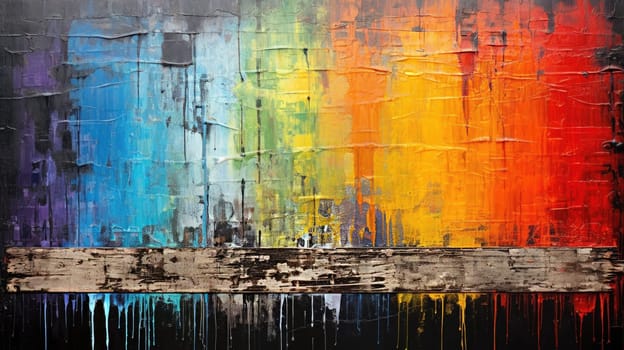 abstract color rainbow background LGBTQIA, ai