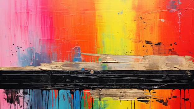 abstract color rainbow background LGBTQIA, ai