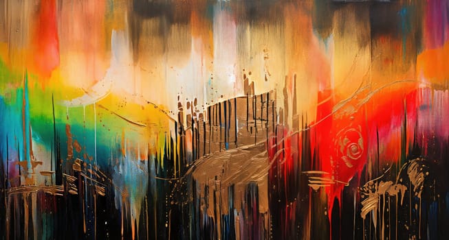 abstract color rainbow background LGBTQIA, ai