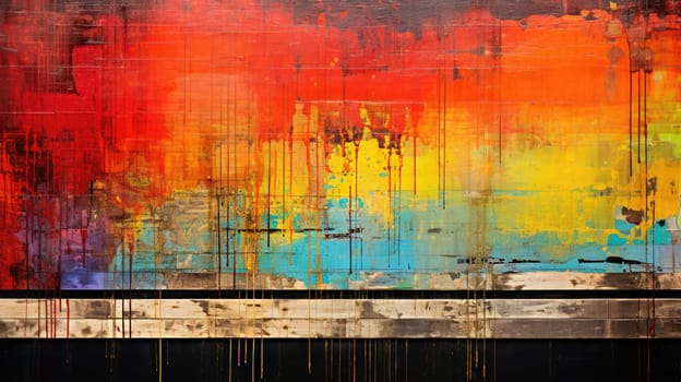 abstract color rainbow background LGBTQIA, ai