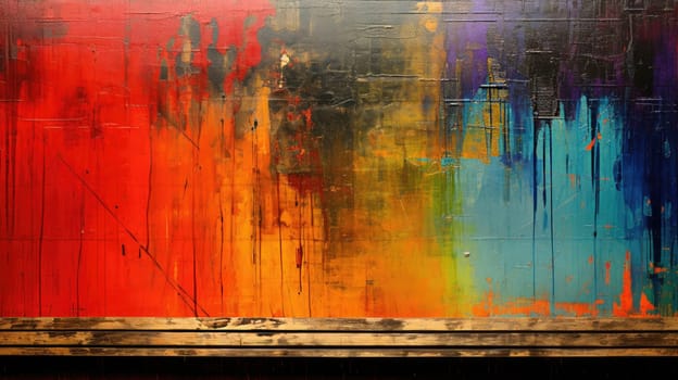 abstract color rainbow background LGBTQIA, ai