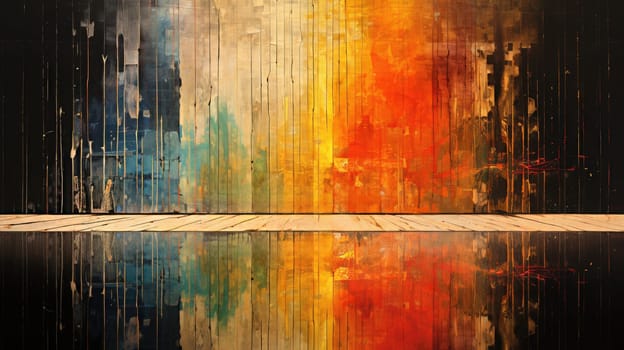 abstract color rainbow background LGBTQIA, ai