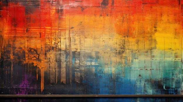 abstract color rainbow background LGBTQIA, ai