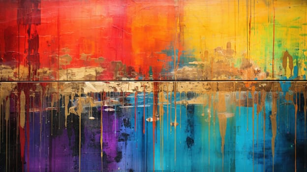 abstract color rainbow background LGBTQIA, ai