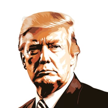 Donald Trump portrait