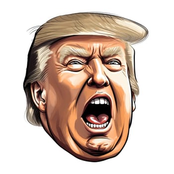 Donald Trump portrait
