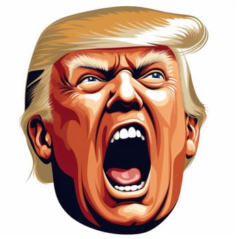 Donald Trump portrait