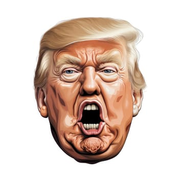 Donald Trump portrait