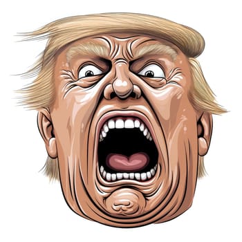 Donald Trump portrait
