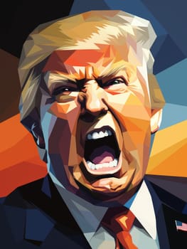 Donald Trump portrait