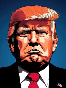 Donald Trump portrait