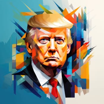 Donald Trump portrait