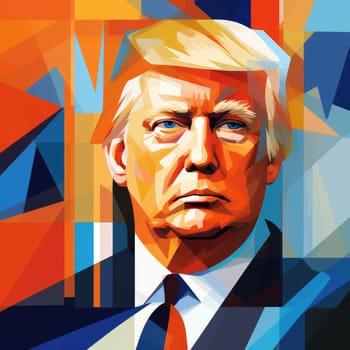Donald Trump portrait