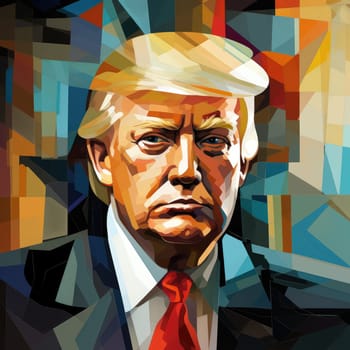 Donald Trump portrait