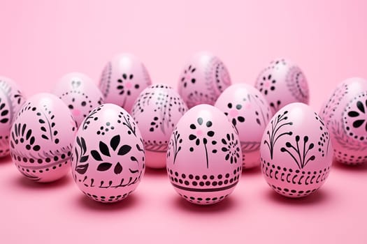 Bright Easter background. Festive layout.