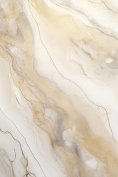 Luxurious beige marble texture with gold veins, ideal for high-end design backgrounds, wallpaper, covers, or elegant product presentations. Vertical format. Generative AI