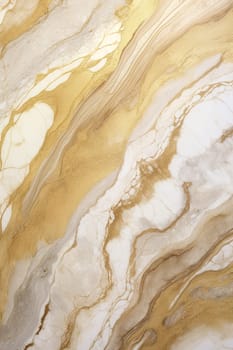 Sumptuous beige marble texture with golden veins, perfect for creating a luxurious backdrop for home decor, elegant stationery, or upscale marketing materials. Vertical format. Generative AI