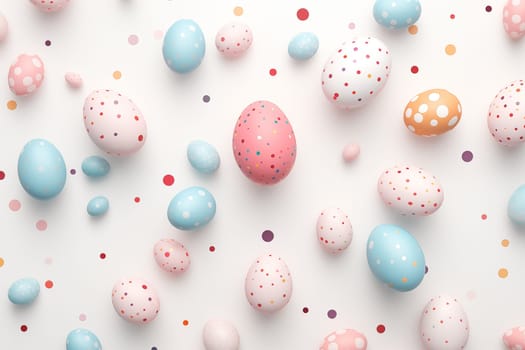 Bright Easter background. Festive layout.