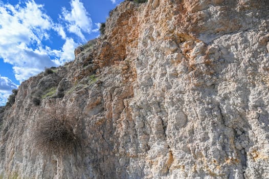 beautiful mountains in cyprus in winter