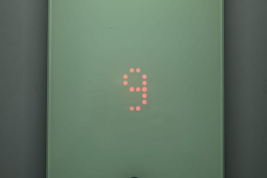 numbers of floor numbers in the elevator