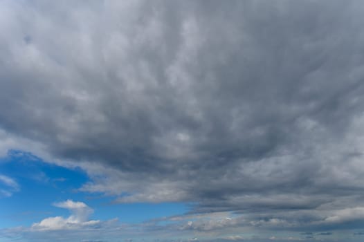 sky over the Mediterranean sea on a winter day in Cyprus 3