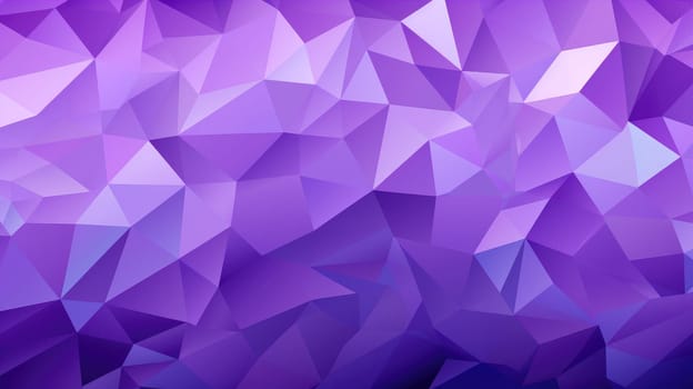 Low poly triangle pattern background, Web profile banner backgrounds, AI Generative.