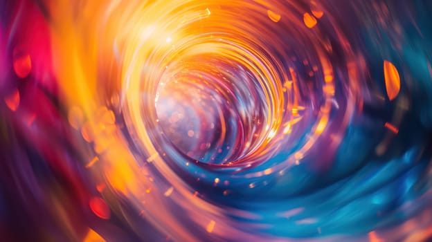 A mesmerizing abstract background captured with a shallow depth of field. Generative AI.