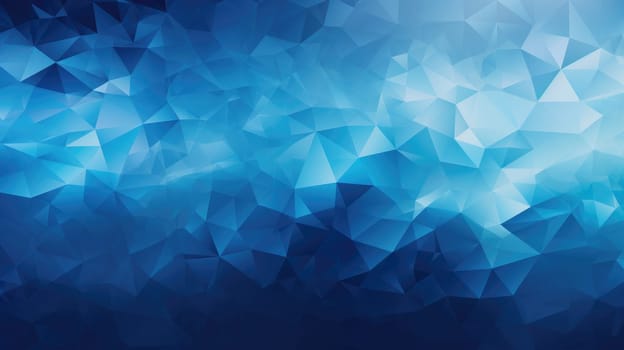 Low poly triangle pattern background, Web profile banner backgrounds, AI Generative.