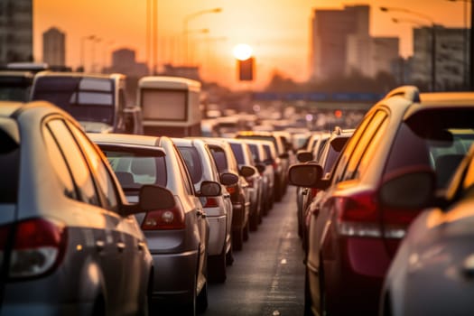 Photo of Stressful moment during a traffic jam.