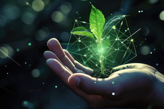 Sprout Agricultural Technologies banner, Agriculture Innovation Concept.