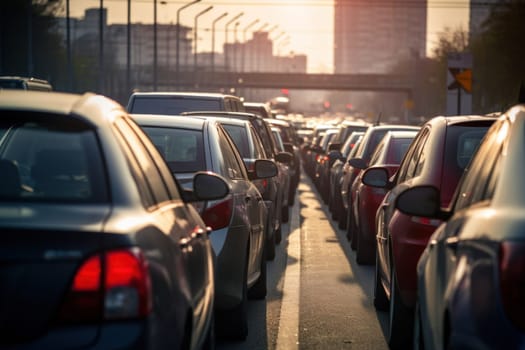 Photo of Stressful moment during a traffic jam.