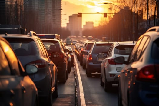 Photo of Stressful moment during a traffic jam.