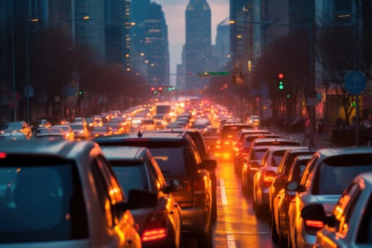 Photo of Stressful moment during a traffic jam.