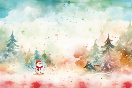 Merry Christmas artistic templates greeting card.