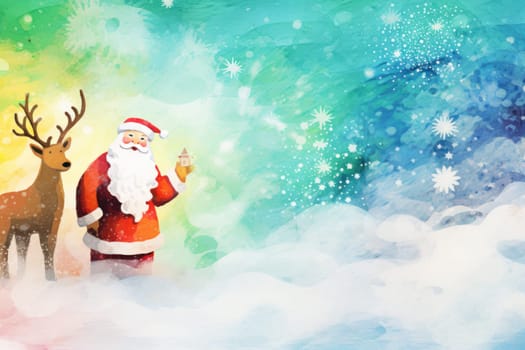 Merry Christmas artistic templates greeting card.