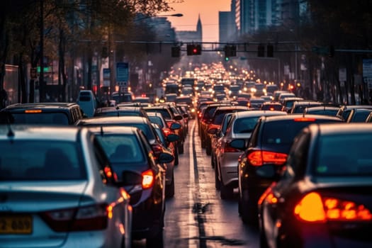 Photo of Stressful moment during a traffic jam.